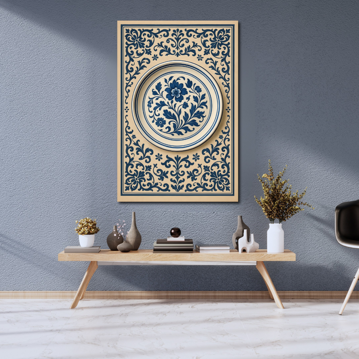 Tableau décoratif – Rosace d’Orient – 120 x 80 cm