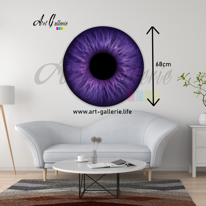 Mystique Améthyste – L’Âme Astrale " violet 1 " 68 centimètres de diamètre