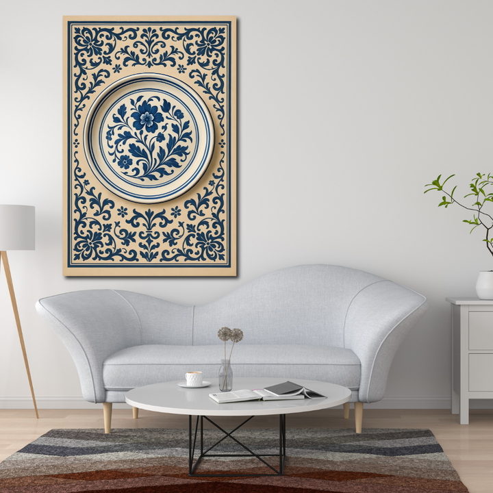 Tableau décoratif – Rosace d’Orient – 120 x 80 cm