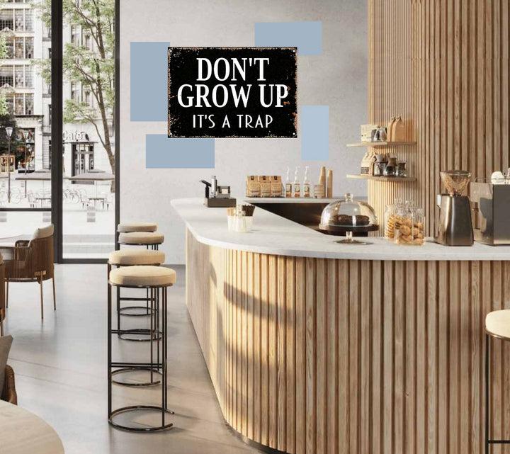 Tableau décoratif - plaque 21x30cm -  grow up