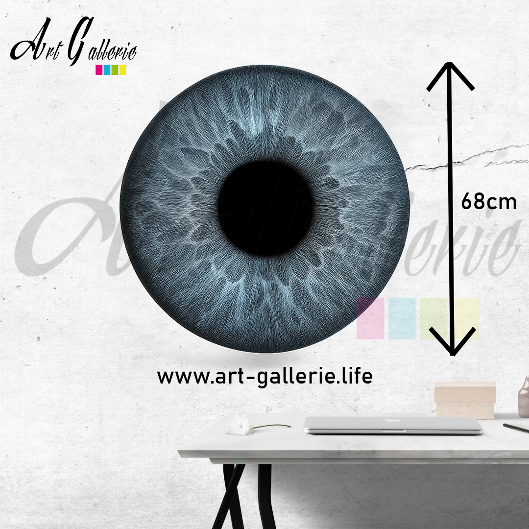 Brume d’Argent – L’Âme Nébuleuse " Gray 2" 68 centimètres de diamètre