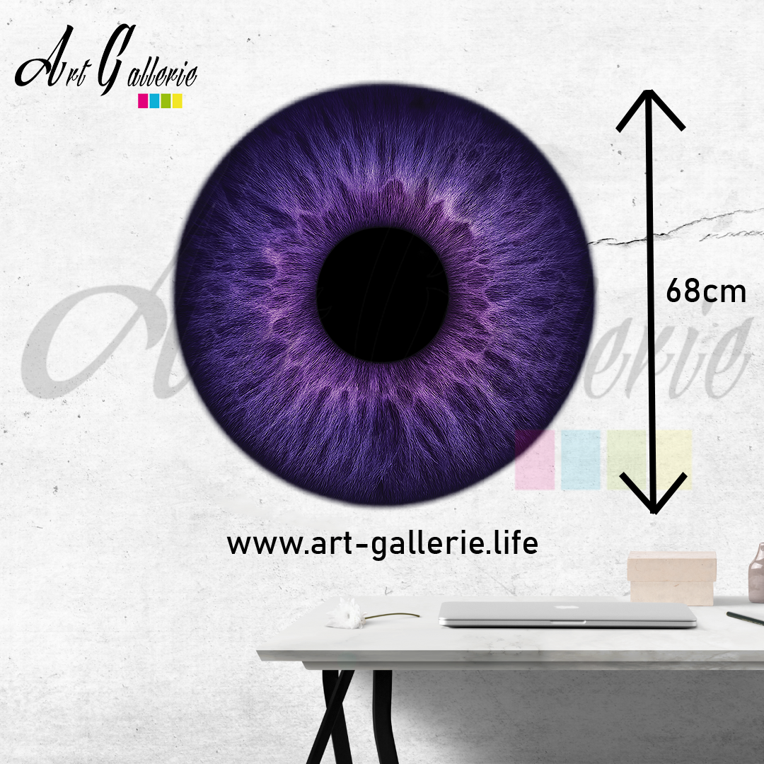 Mystique Améthyste – L’Âme Astrale " violet 2 " 68 centimètres de diamètre