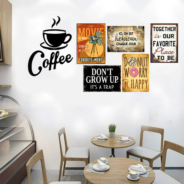 Pack Salon de Thé 5   |  5 plaques