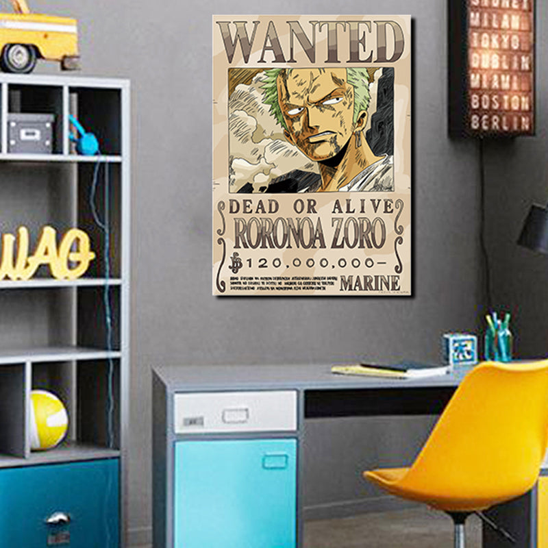 tableau décoratif  - Roronoa 42-30 cm vinyle mat