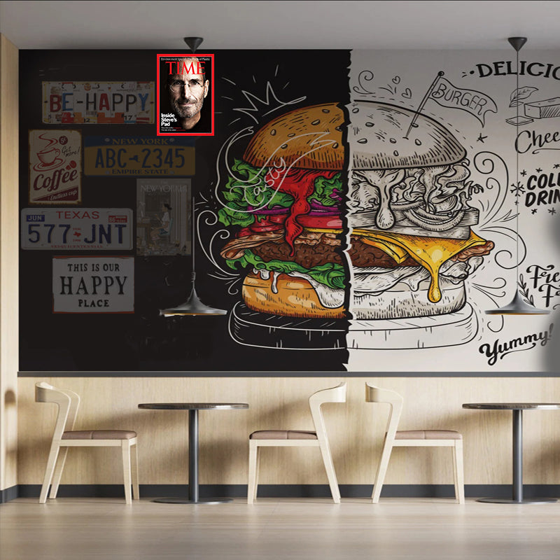 Plaque stev job's - 21 x 30 cm - mdf