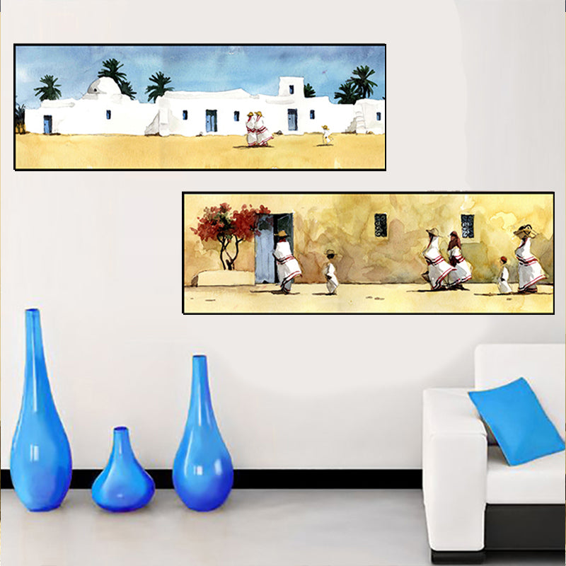 Tableau Décoratif - Djerba 2pces - 2 x 30 x 100 cm