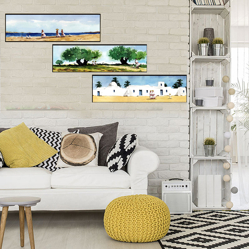 Tableau Décoratif - Djerba 3 pces - 3 x 30 x 100 cm