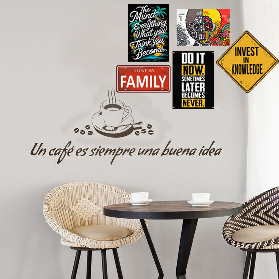 Pack Salon de Thé 4 de 5 plaques au prix de 4