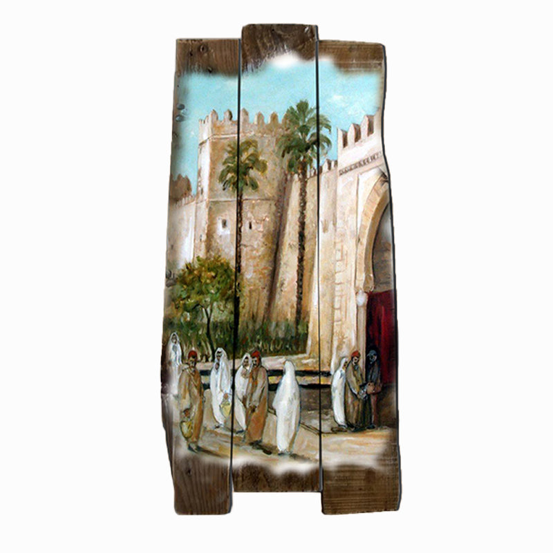 Tableau décoratif artistika - Fort médina - 30 x50 cm