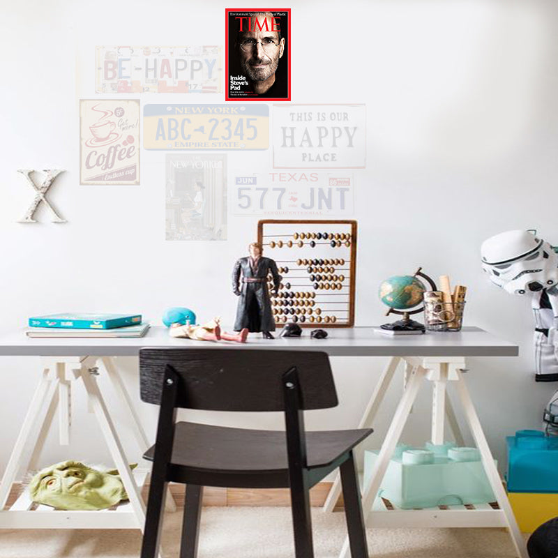 Plaque stev job's - 21 x 30 cm - mdf