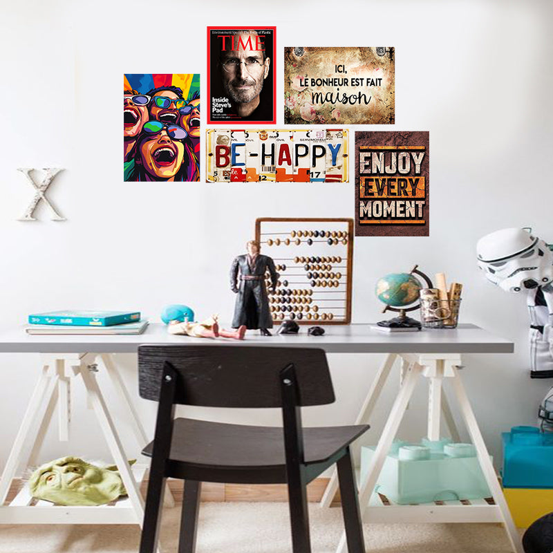 Pack Salon de Thé 1 de 5 plaques au prix de 4