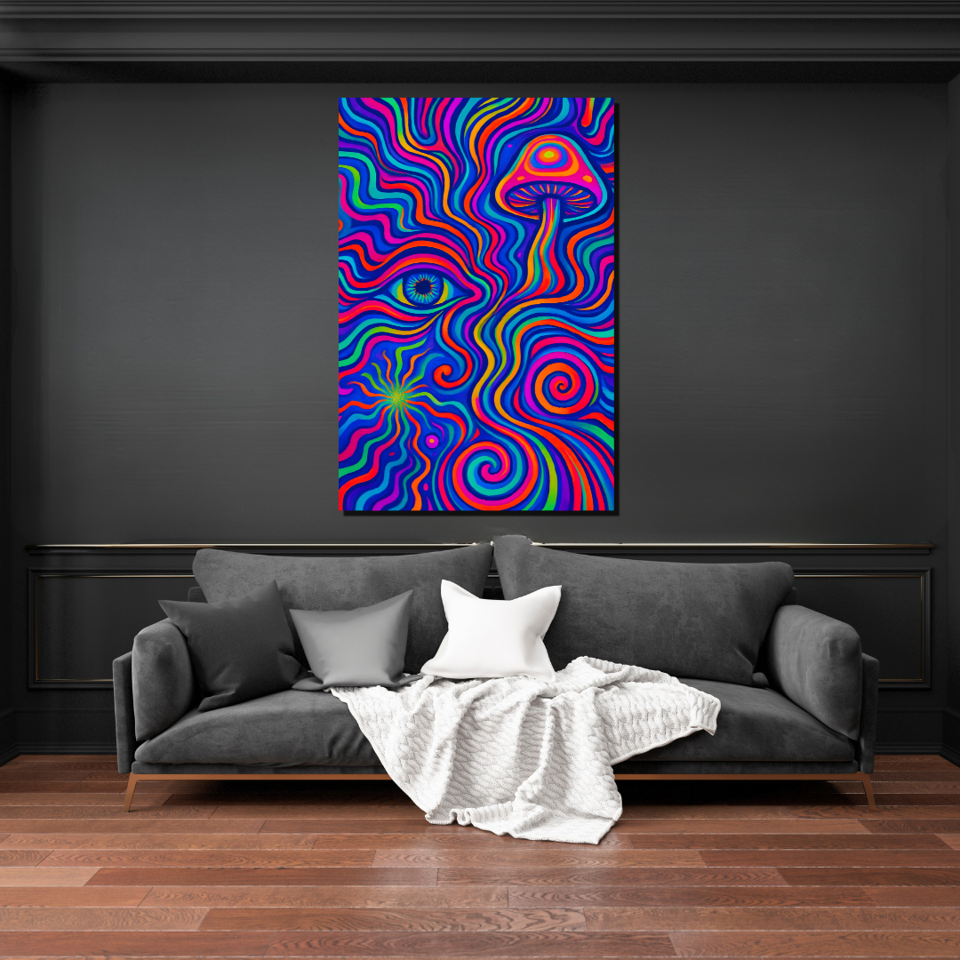 tableau décoratif - Flux de Conscience - 80 x 120 CM