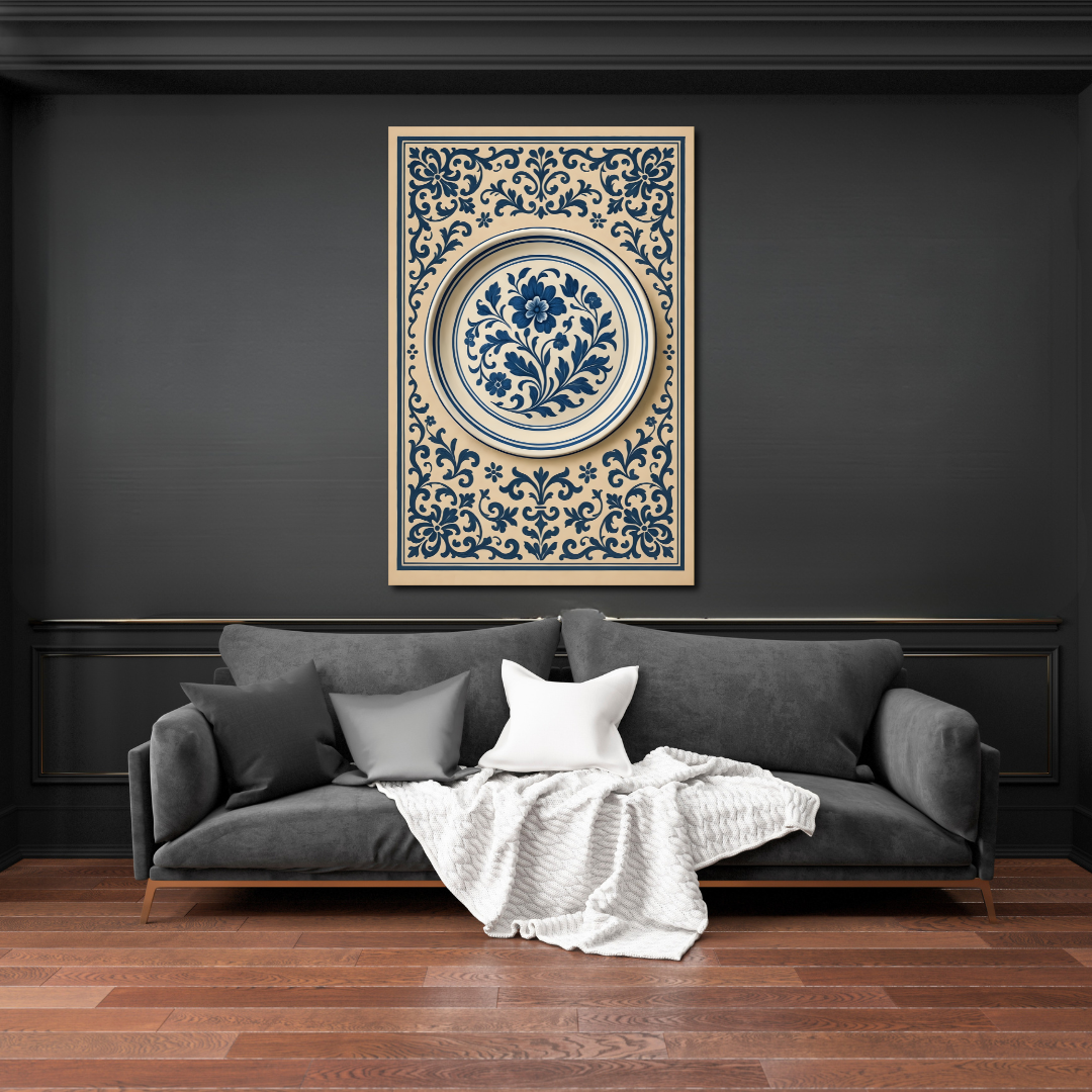 Tableau décoratif – Rosace d’Orient – 120 x 80 cm