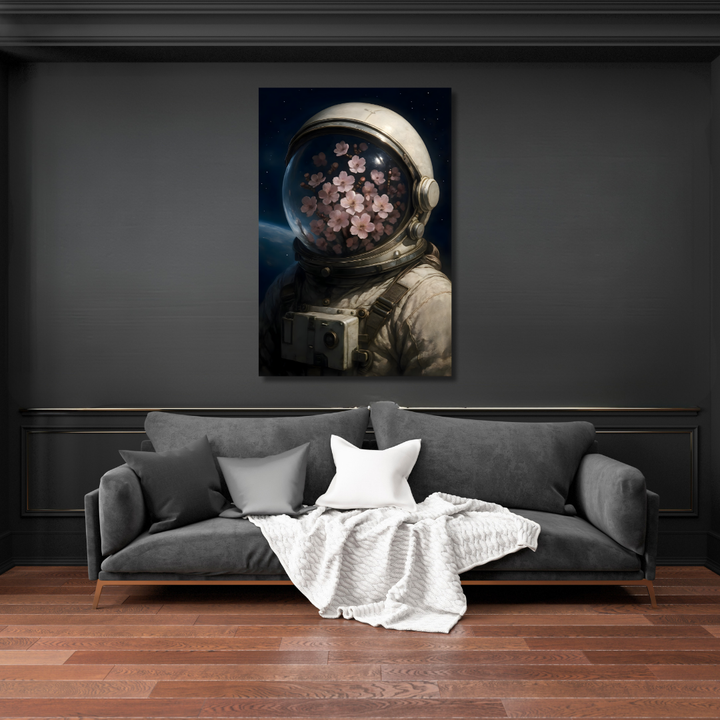 Tableau décoratif – Floraison Astrale – 60 x 50 cm