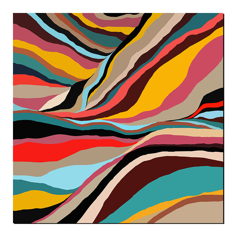 tableau décoratif - Vector - 100 x 100 cm - bâche enduis