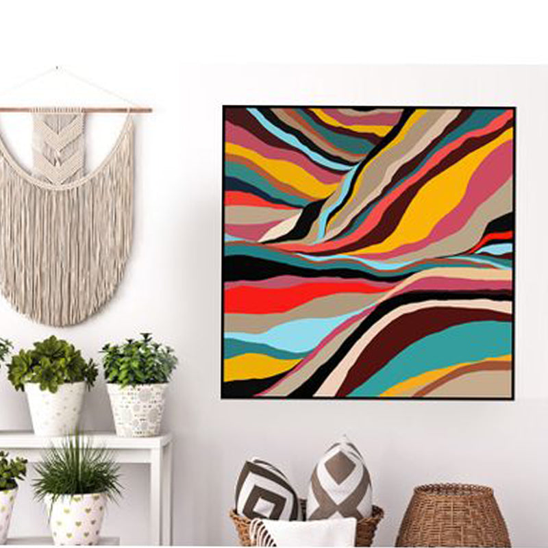 tableau décoratif - Vector - 100 x 100 cm - bâche enduis