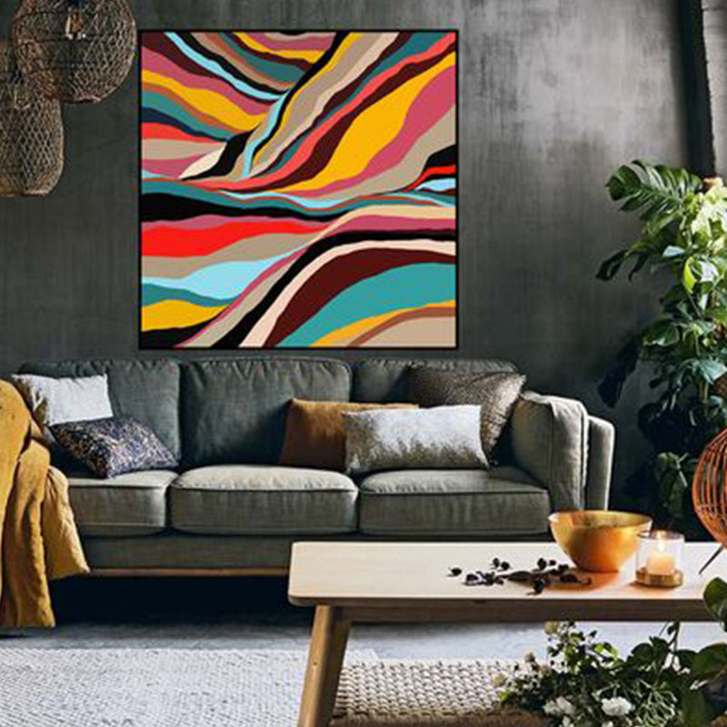 tableau décoratif - Vector - 100 x 100 cm - bâche enduis