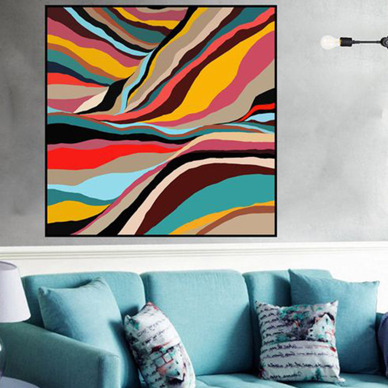 tableau décoratif - Vector - 100 x 100 cm - bâche enduis