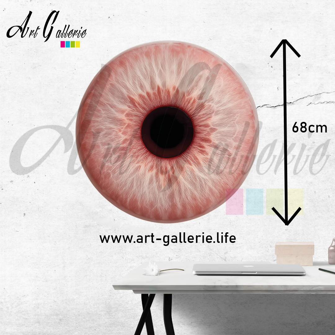 Reflet de Rosée – L’Âme Éthérée " Pink 1 " 68 centimètres de diamètre