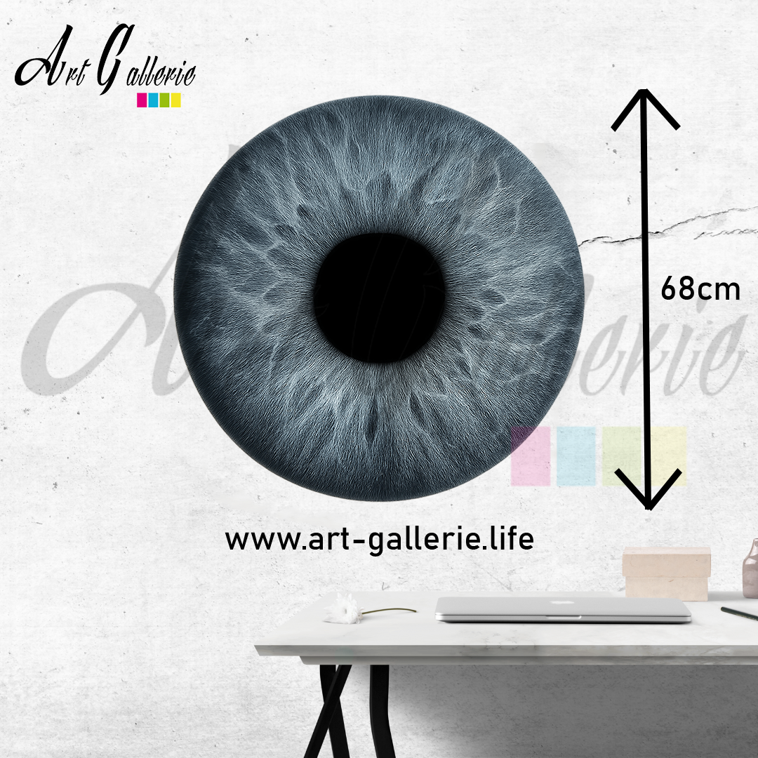 Brume d’Argent – L’Âme Nébuleuse " Gray 1" 68 centimètres de diamètre