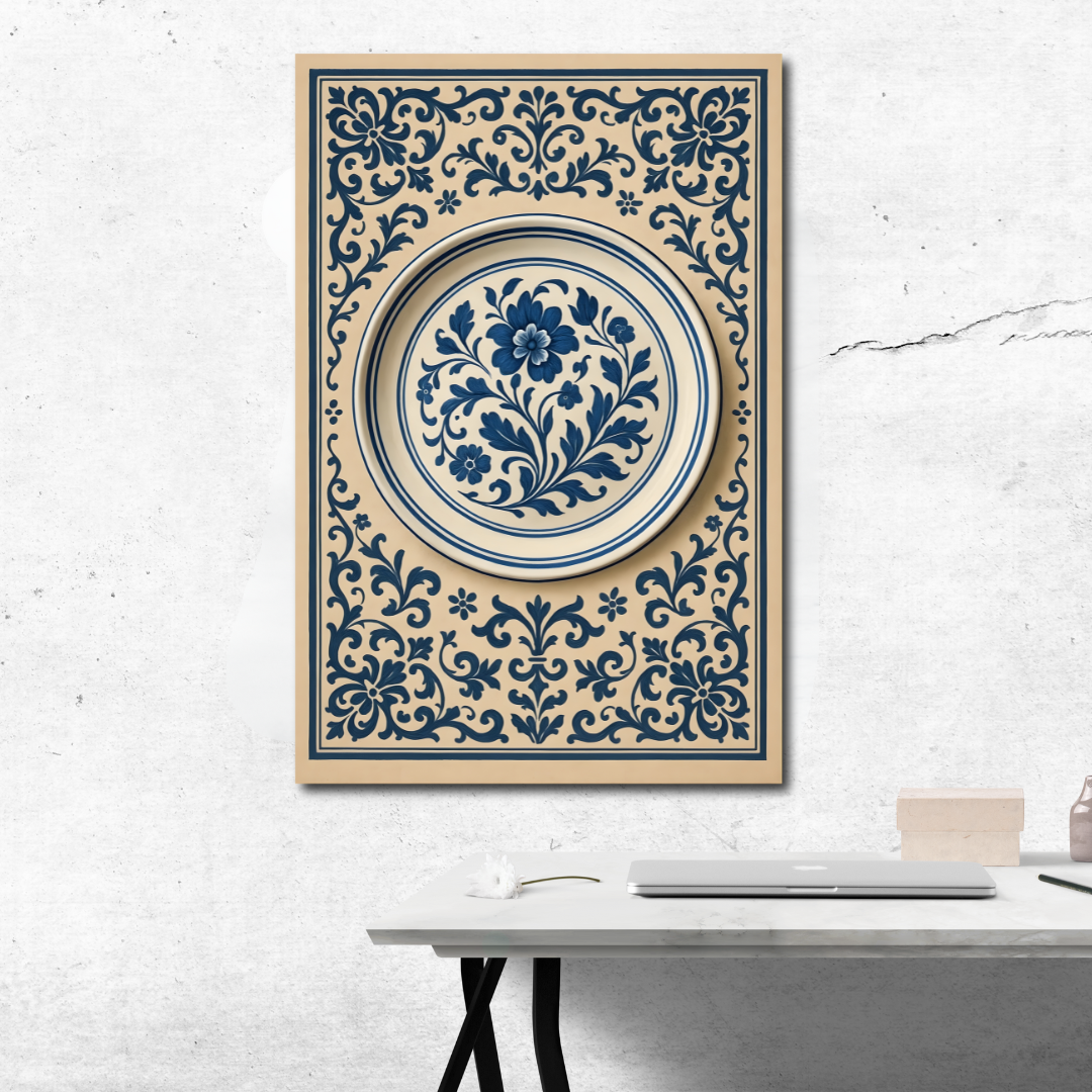 Tableau décoratif – Rosace d’Orient – 120 x 80 cm