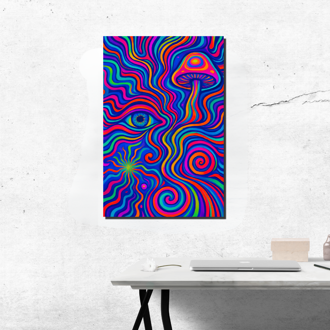 tableau décoratif - Flux de Conscience - 80 x 120 CM