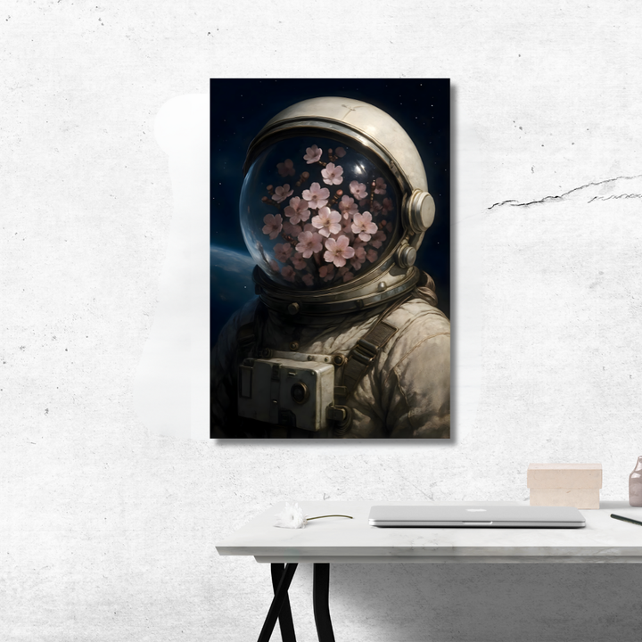 Tableau décoratif – Floraison Astrale – 60 x 50 cm