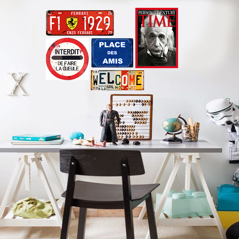 Pack Salon de Thé 1 de 5 plaques au prix de 4