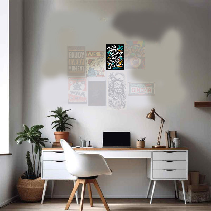 Plaque the mind - 21 x 30 cm