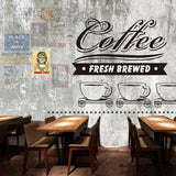 tableau décoratif - Pause café chaque jour - vinyle mat
