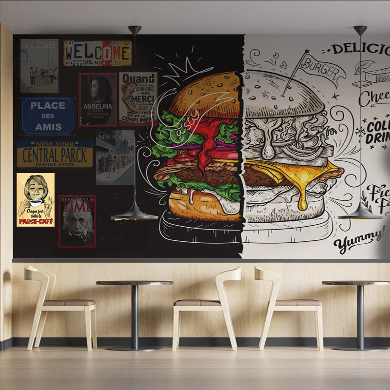 tableau décoratif - Pause 30-21 cm - vinyle mat