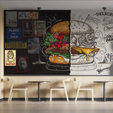 tableau décoratif - Pause café chaque jour - vinyle mat