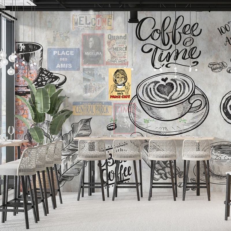 tableau décoratif - Pause 30-21 cm - vinyle mat