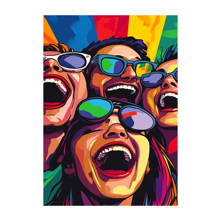 Plaque Sourire - 21 x 30 cm - mdf