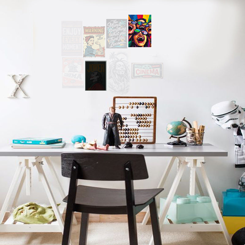 Plaque Sourire - 21 x 30 cm - mdf