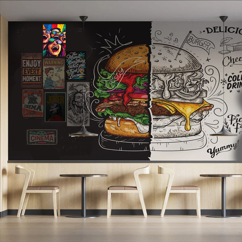 Plaque Sourire - 21 x 30 cm - mdf