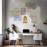 tableau décoratif - Pause café chaque jour - vinyle mat