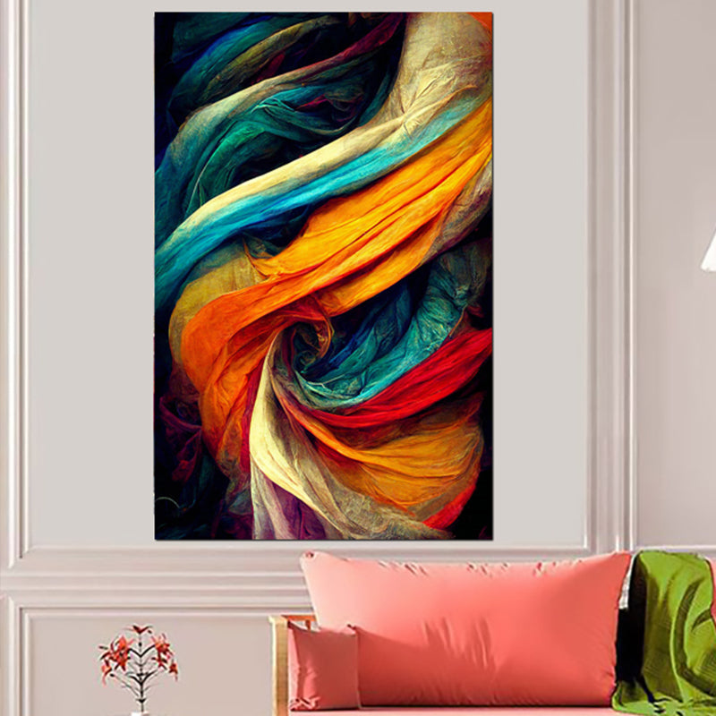 tableau décoratif - Foulard - verticale - 75 x 120 cm - bâche enduis