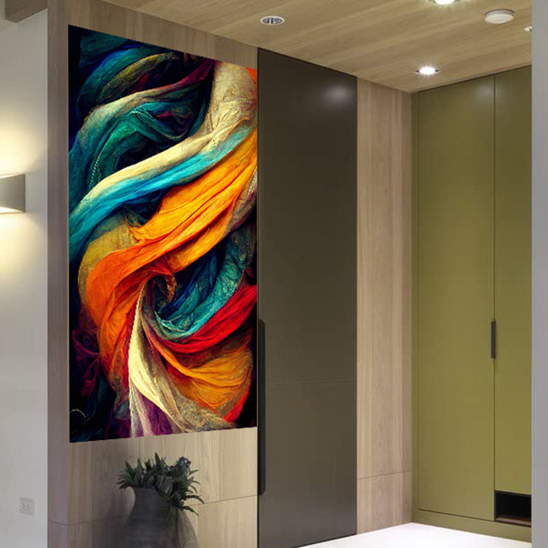 tableau décoratif - Foulard - verticale - 75 x 120 cm - bâche enduis