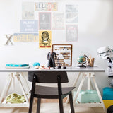 tableau décoratif - Pause café chaque jour - vinyle mat