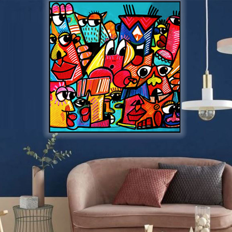 tableau fantastique - 100 x 100 cm