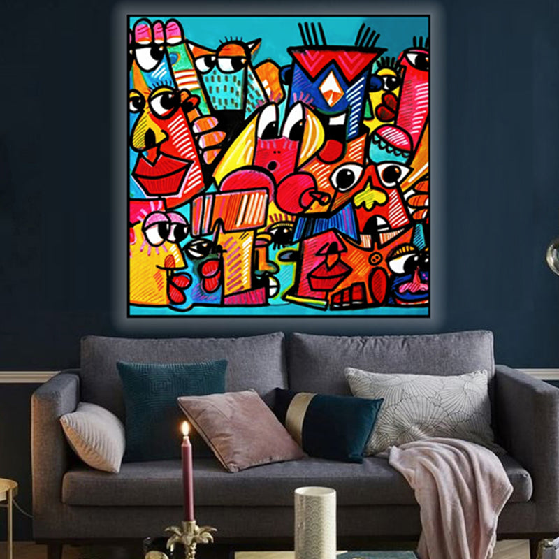 tableau fantastique - 100 x 100 cm