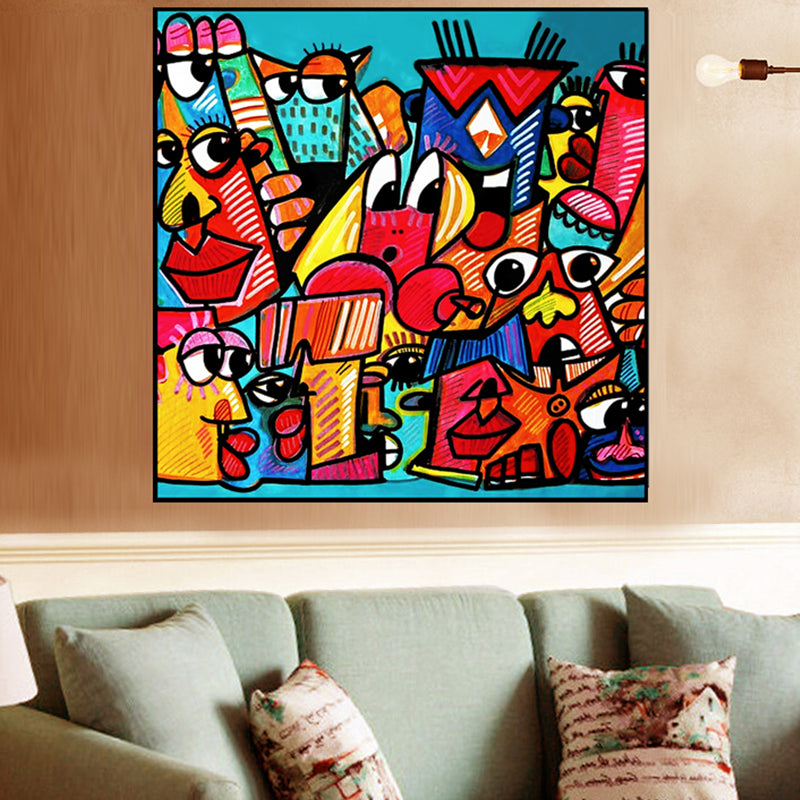 tableau fantastique - 100 x 100 cm