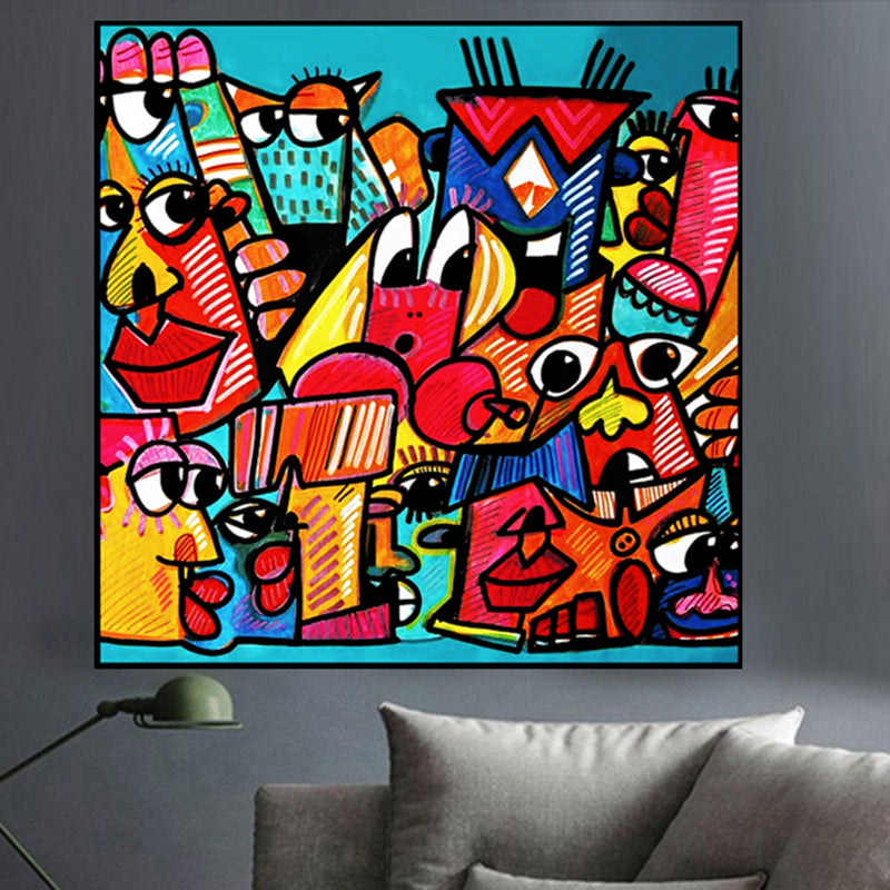 tableau fantastique - 100 x 100 cm