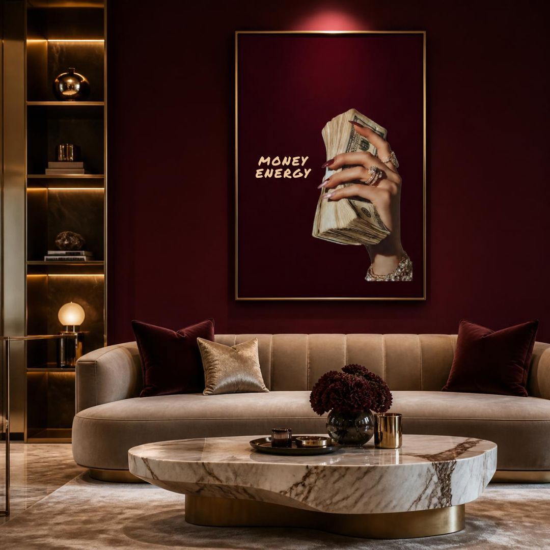 Tableau Décoratif "Money Energy"