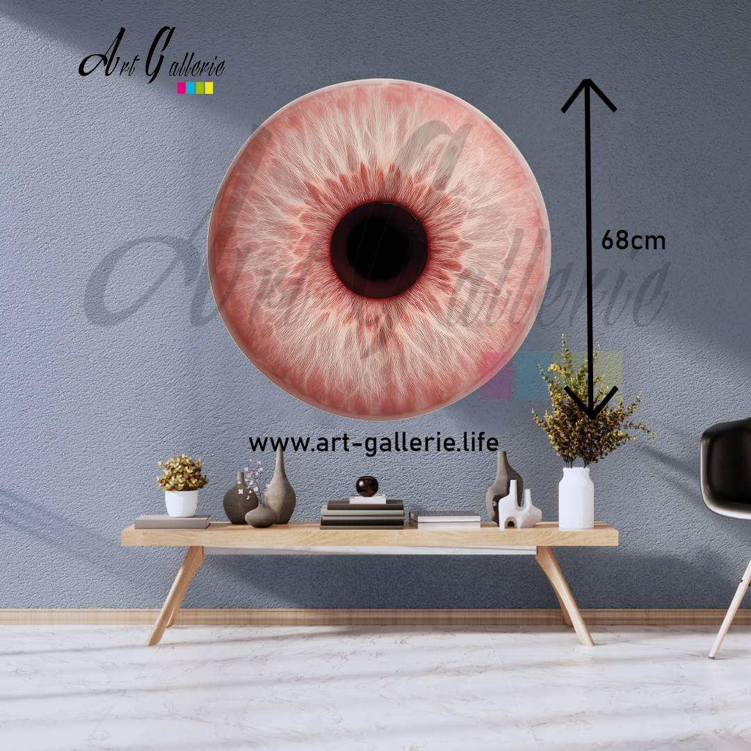 Reflet de Rosée – L’Âme Éthérée " Pink 1 " 68 centimètres de diamètre