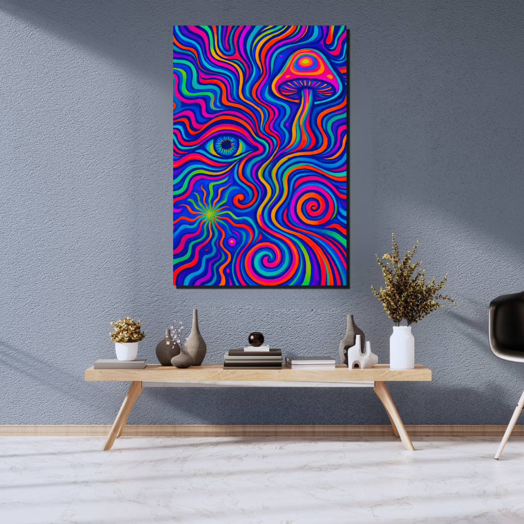 tableau décoratif - Flux de Conscience - 80 x 120 CM