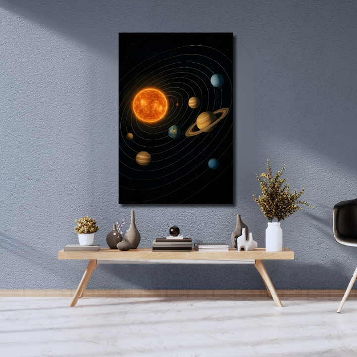 Tableau décoratif – Orbite Éternelle – 60 x 50 cm