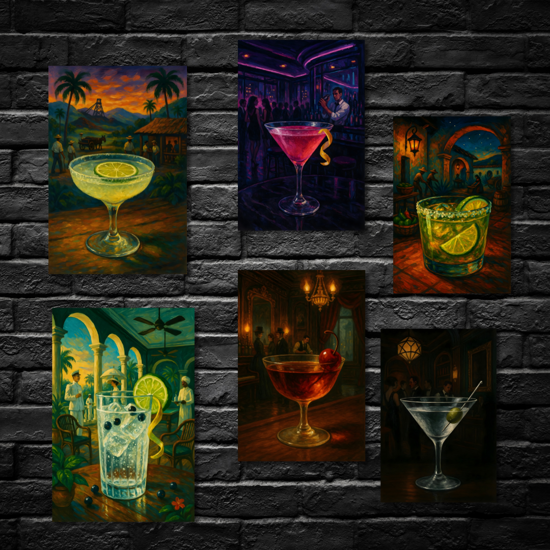 Pack  Café & Bar 1 | 6 plaques