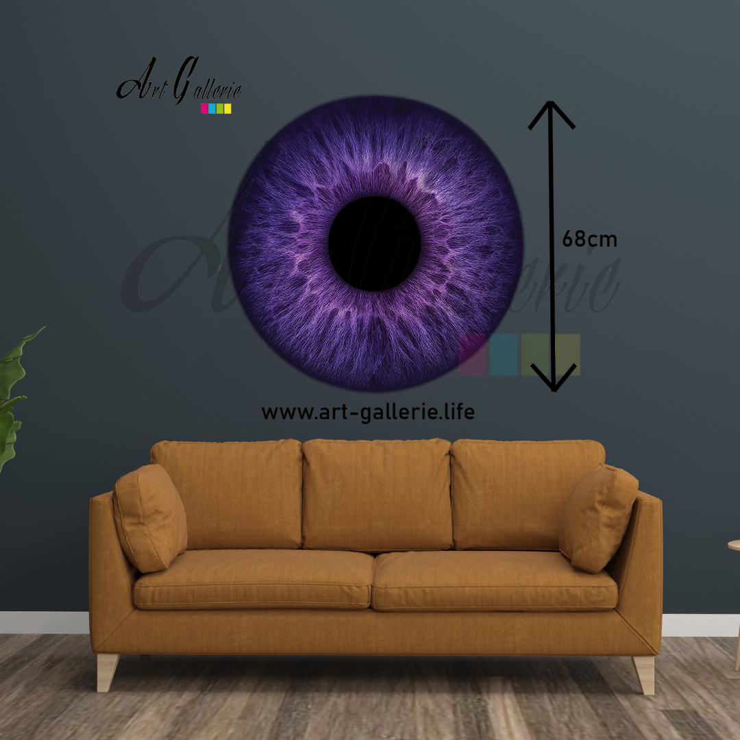 Mystique Améthyste – L’Âme Astrale " violet 2 " 68 centimètres de diamètre